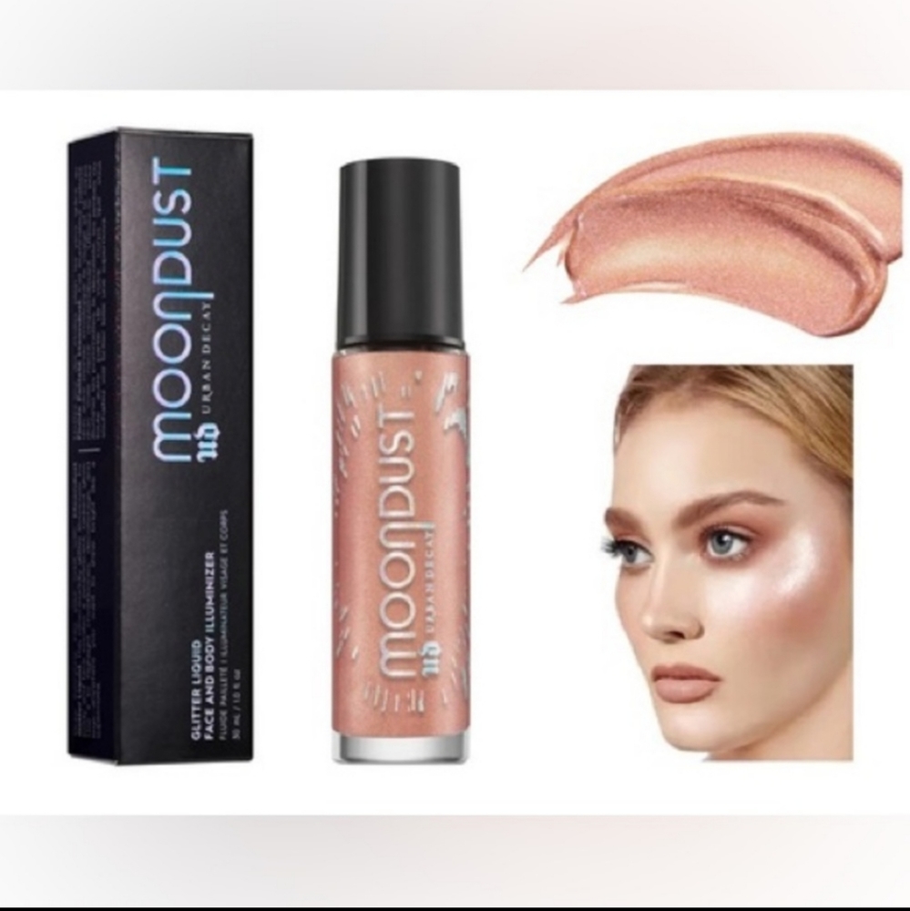 NWT MoonDust Glitter Liquid Face & Body illuminizer Ueban Decay